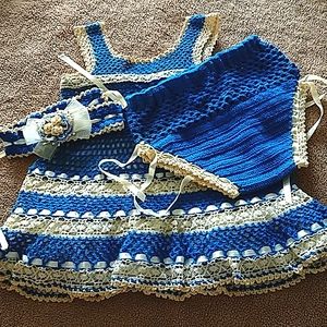 Gorgeous handcrafted Baby Girl set